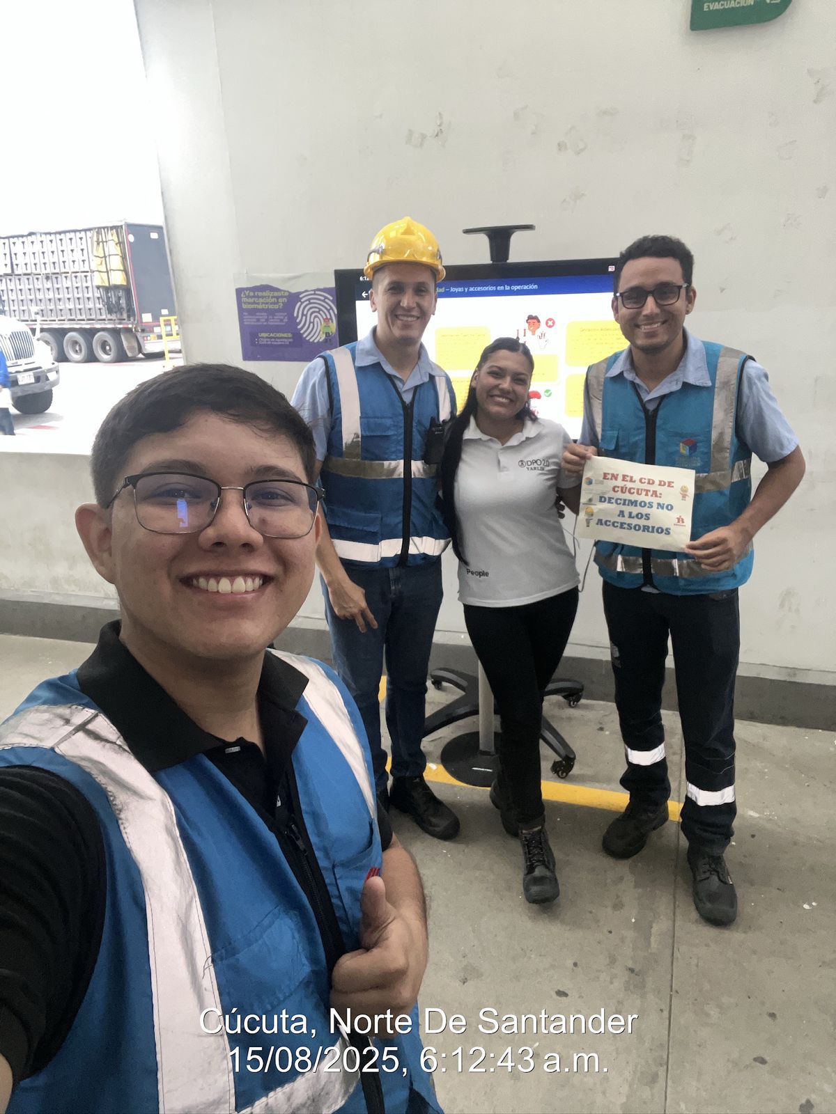 Evidencia de capacitación